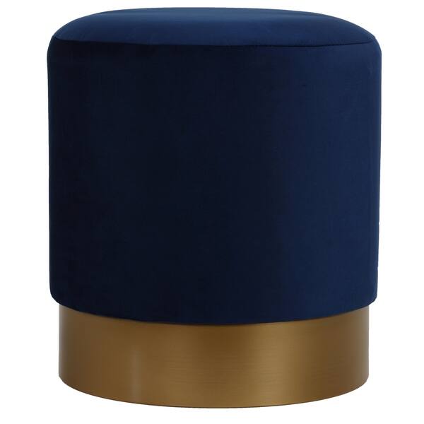 Cortesi Home Sheppe Cylindrical Ottoman 18