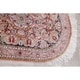 preview thumbnail 7 of 10, Antique Hereke Geometric Hand-Knotted Silk Turkish Oriental Rug - 4'2" x 2'8" Oval