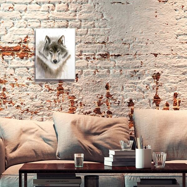 Shop The Stupell Home Decor Neutral Watercolor Dripping Grey And