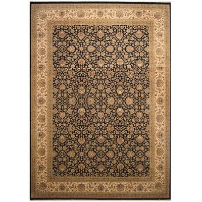 Handmade One-of-a-Kind Vegetable Dye Tabriz Wool Rug (Pakistan) - 10' x 14'3