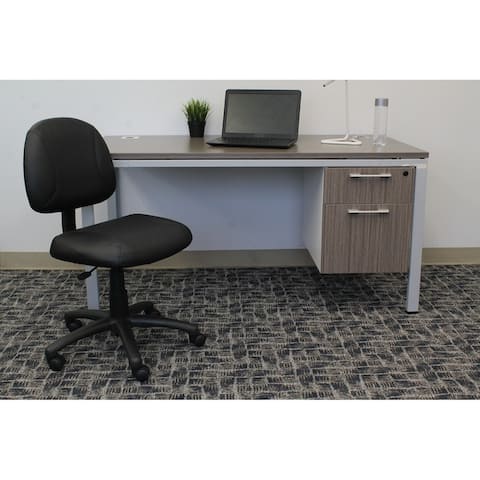 Porch & Den Glenmore Black Posture Chair