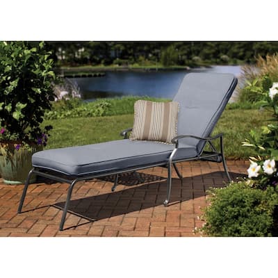 Agio Madison Chaise Lounge with Cushion - 27"W x 84"D x 21"H