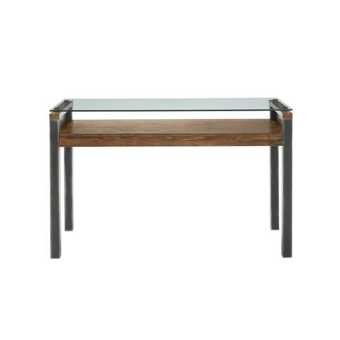 Midtown Glass Top Sofa/Console Table