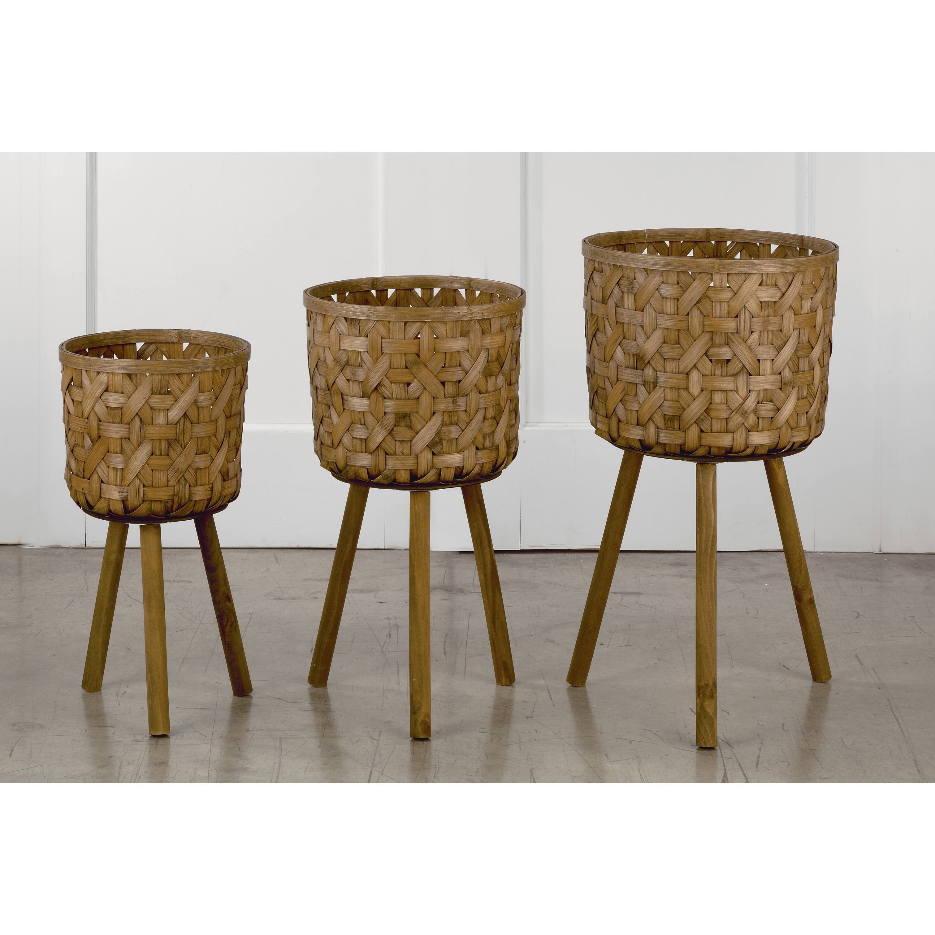 Bamboo Plant Buckets Bed Bath & Beyond 27748560