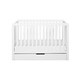 preview thumbnail 17 of 20, Carter's by Davinci Colby 4-in-1 Convertible Crib w/ Trundle Drawer White