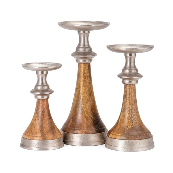 Seneca Candleholders - Set of 3
