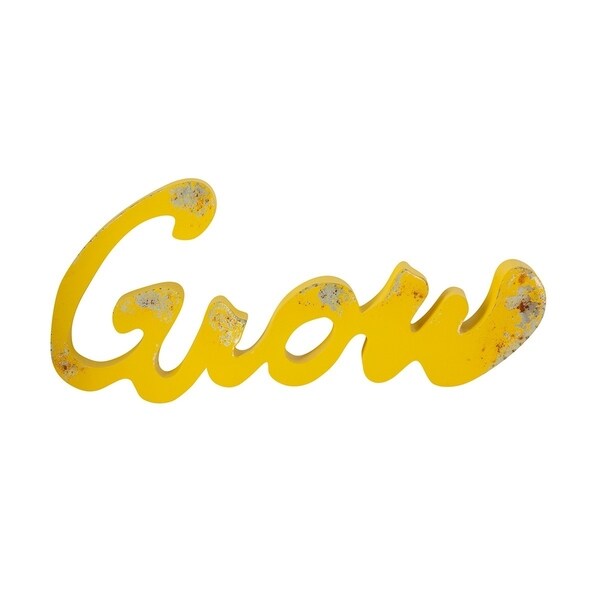 Grow Metal Wall Decor