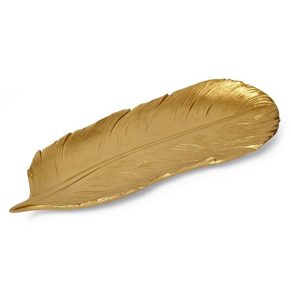 Golden Feather Plate