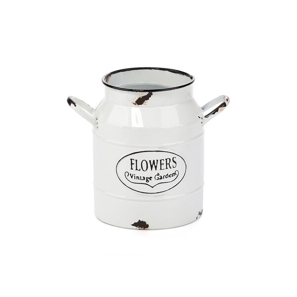 Elsa Enamel Milk Can