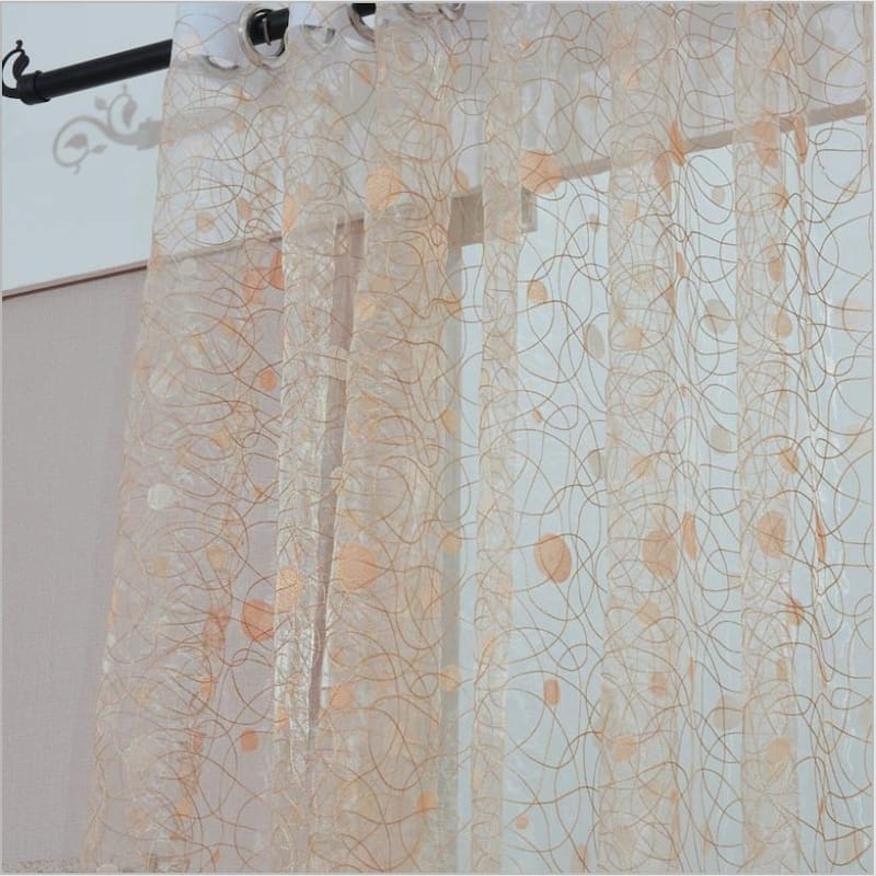 Window Privacy Curtains Sheer Panels, Marseille