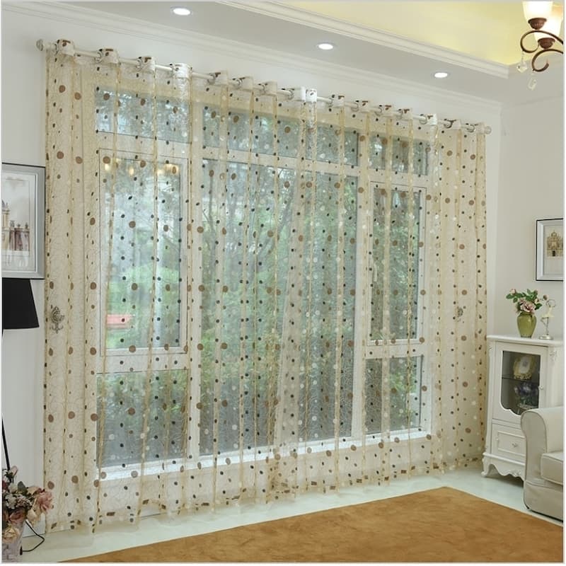 Window Privacy Curtains Sheer Panels, Marseille