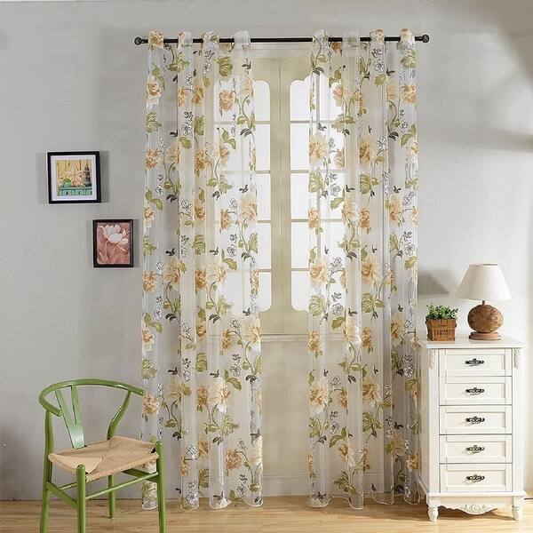 Shop Window Privacy Curtains Sheer Panels Palm Springs Free