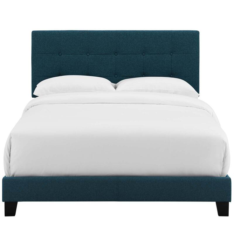 Copper Grove Aschaffenburg Twin Upholstered Bed - Azure