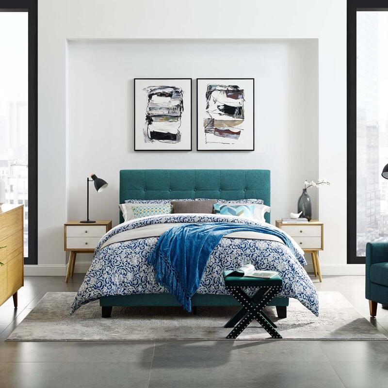 Copper Grove Aschaffenburg Twin Upholstered Bed