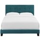 preview thumbnail 14 of 13, Copper Grove Hlukhiv Twin Upholstered Velvet Bed
