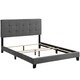 preview thumbnail 2 of 13, Copper Grove Hlukhiv Twin Upholstered Velvet Bed