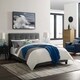 preview thumbnail 5 of 13, Copper Grove Hlukhiv Twin Upholstered Velvet Bed