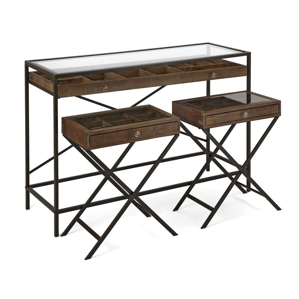 Robinson Console And Accent Tables Set Of 3 Overstock 27759151