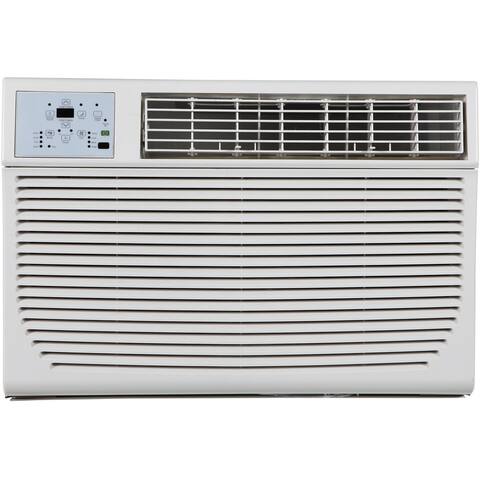 Keystone 12,000/11,600 BTU 230V Window/Wall Air Conditioner with 11,000 BTU Supplemental Heat Capability