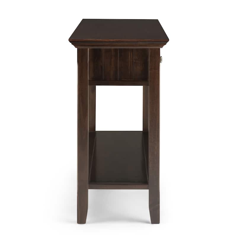 WYNDENHALL Normandy SOLID WOOD 60 inch Wide Transitional Wide Console Sofa Table - 60 x 16 x 30