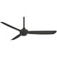 preview thumbnail 1 of 4, Minka Aire Rudolph Coal 3 Blade 52 Inch Ceiling Fan