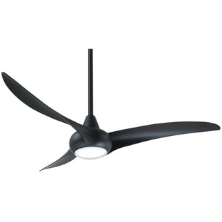 Minka Aire Light Wave Coal 3 Blade 52 Inch Ceiling Fan With LED Light