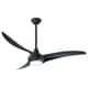 preview thumbnail 3 of 4, Minka Aire Light Wave Coal 3 Blade 52 Inch Ceiling Fan With LED Light