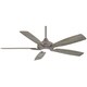 preview thumbnail 1 of 0, Minka Aire Dyno Burnished Nickel 5 Blade 52 Inch Ceiling Fan With LED