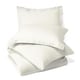 preview thumbnail 56 of 77, Nestl Buttoned Comforter Cover and Pillow Sham Set California King - Off White