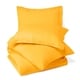 preview thumbnail 74 of 77, Nestl Buttoned Comforter Cover and Pillow Sham Set California King - Yellow