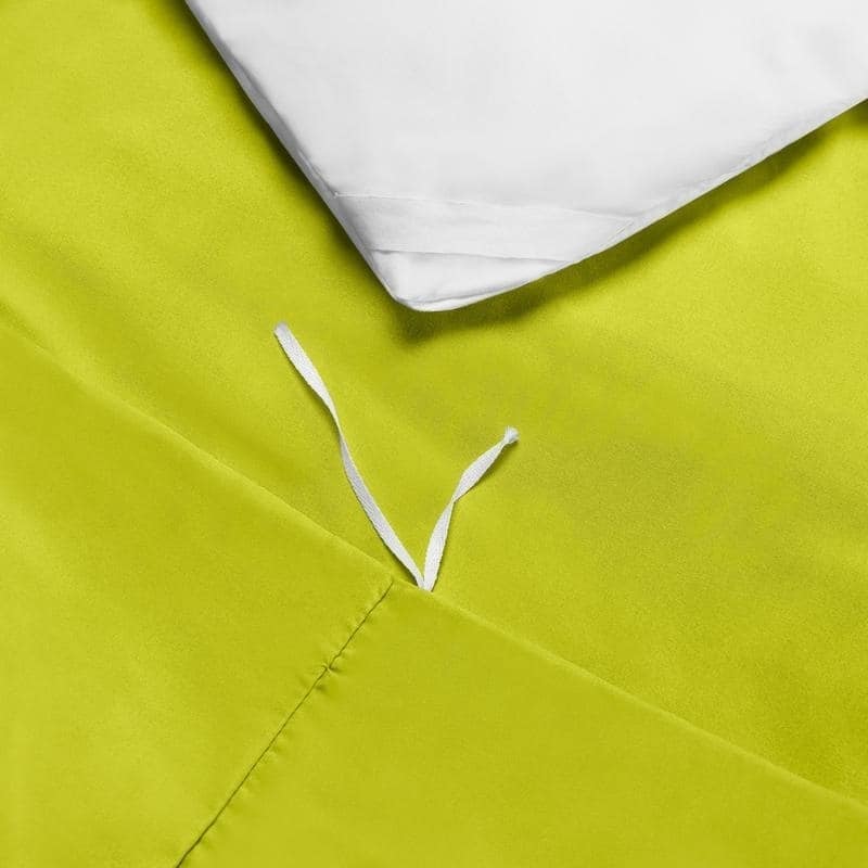 Nestl Buttoned Comforter Cover and Pillow Sham Set