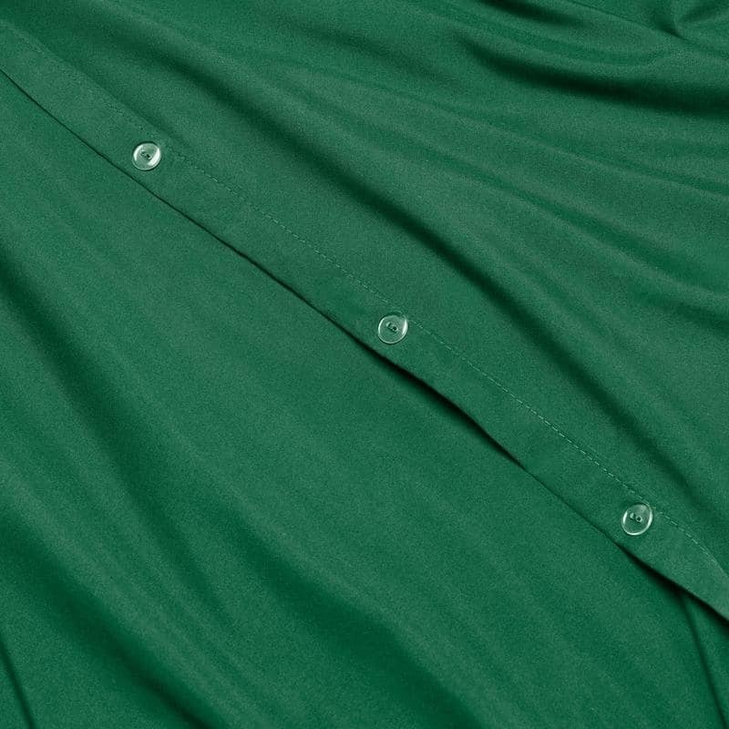 Nestl Buttoned Comforter Cover and Pillow Sham Set