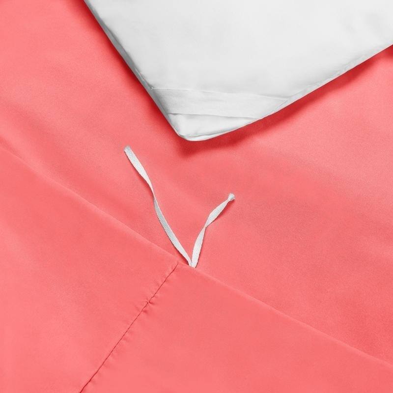 Nestl Buttoned Comforter Cover and Pillow Sham Set