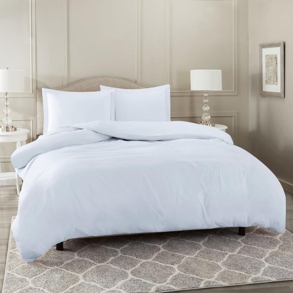 Nestl Buttoned Comforter Cover and Pillow Sham Set - On Sale - Bed