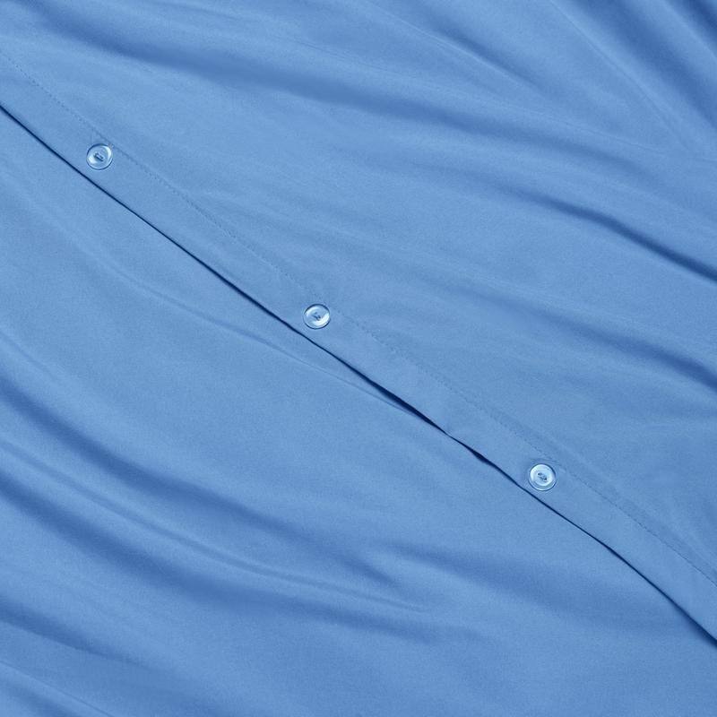 Nestl Buttoned Comforter Cover and Pillow Sham Set