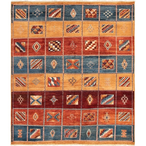 eCarpetGallery Hand-knotted Shalimar Tan Wool Rug - 8'9 x 9'10