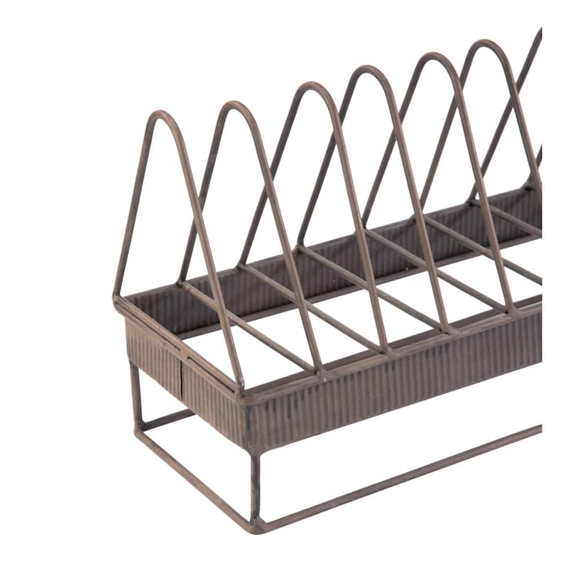 Elongated Plate Rack/Storage