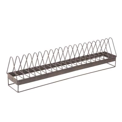 Elongated Plate Rack/Storage