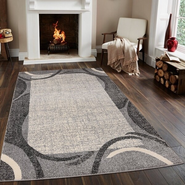 Ocean Cres Area Rug MNC 400 Gray 8' x 10' - 8' x 10'