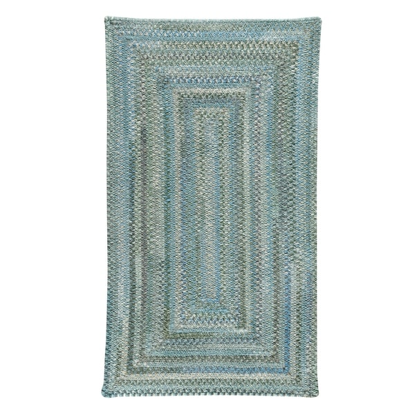 Capel Rugs Alliance Thyme Braided Concentric Rectangle Accent Rug - 20" x 30"