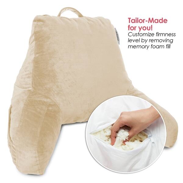 Shop Nestl Reading Pillow Rest Pillow With Arms For Kids Teens