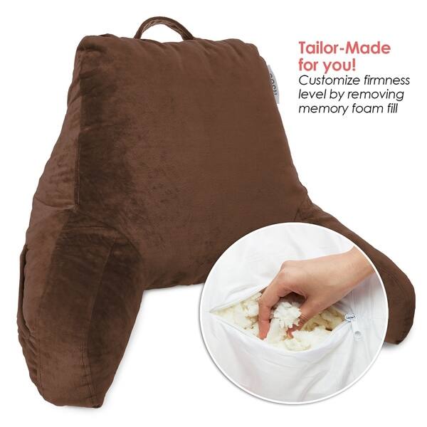 Shop Nestl Reading Pillow Rest Pillow With Arms For Kids Teens