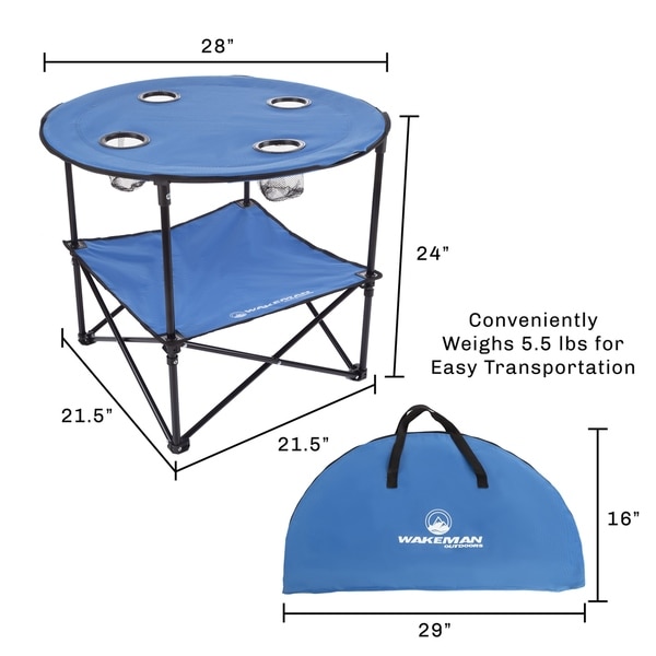 camping table bolsa
