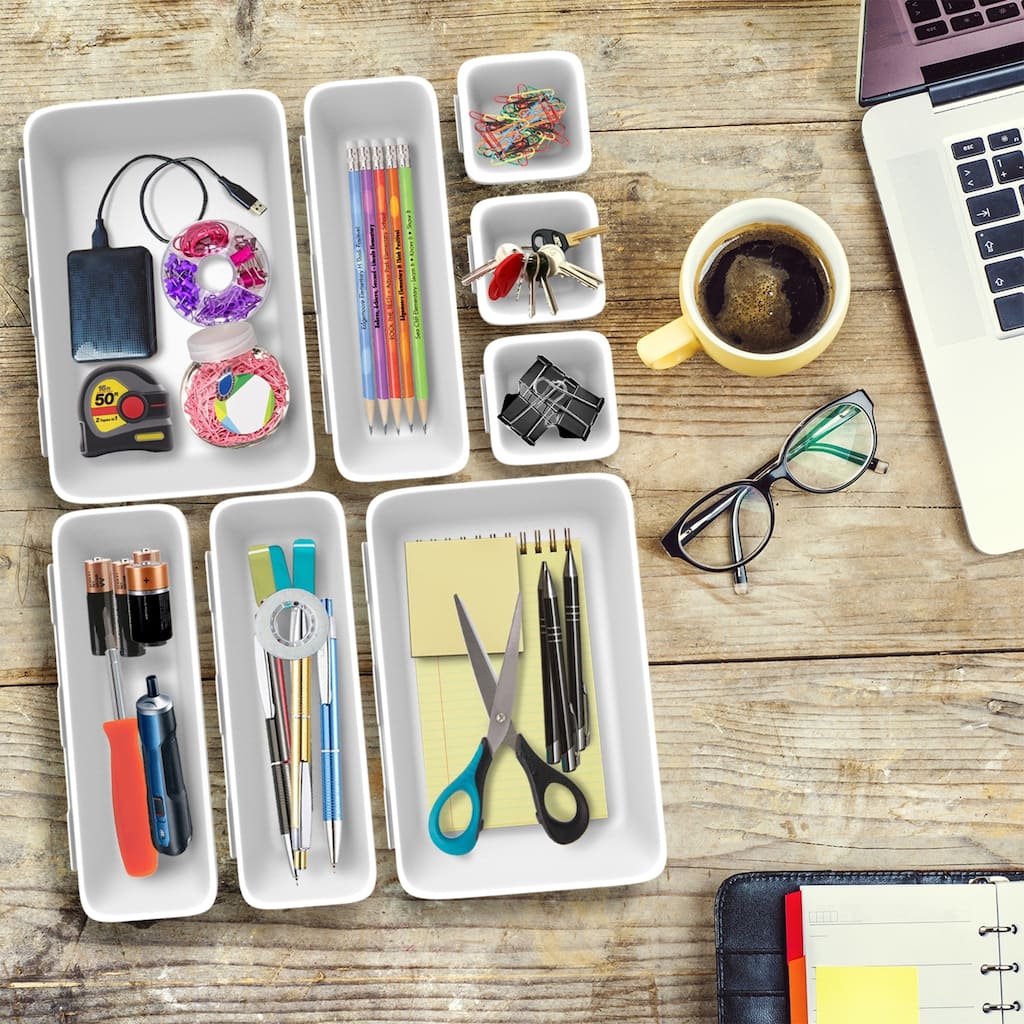 Porch & Den Hartmann 8-piece Drawer Organizer