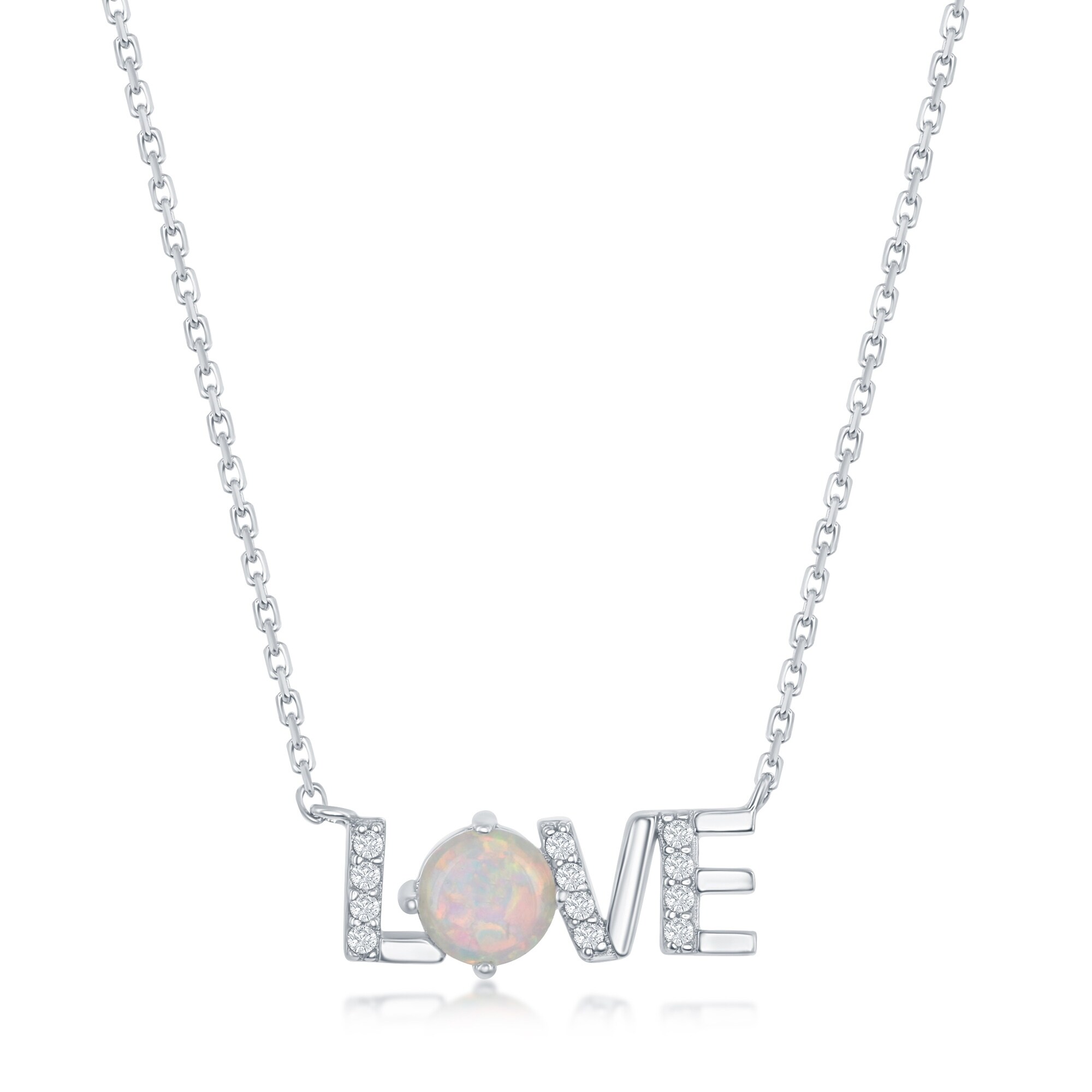 opal mom necklace