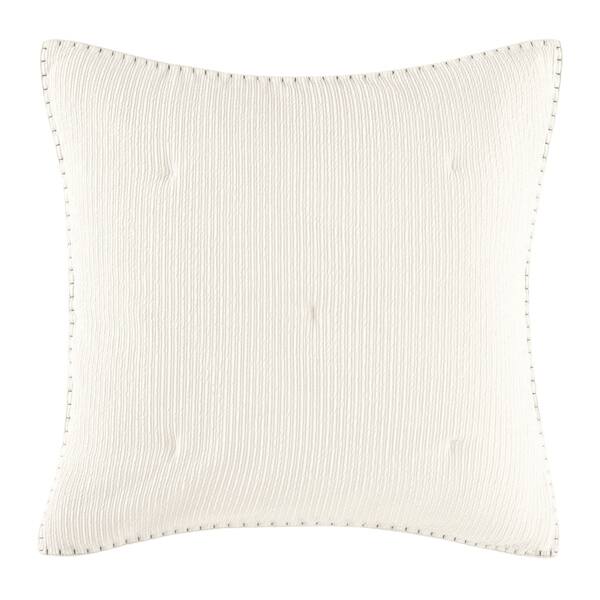 Shop Ellen Degeneres Sonoma White European Sham 26x26 On Sale
