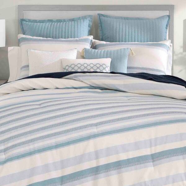 Shop Nautica Locklear Blue Duvet Cover Set On Sale Overstock