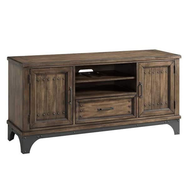 The Gray Barn Hatchery Gun Powder Grey 60-inch TV Console