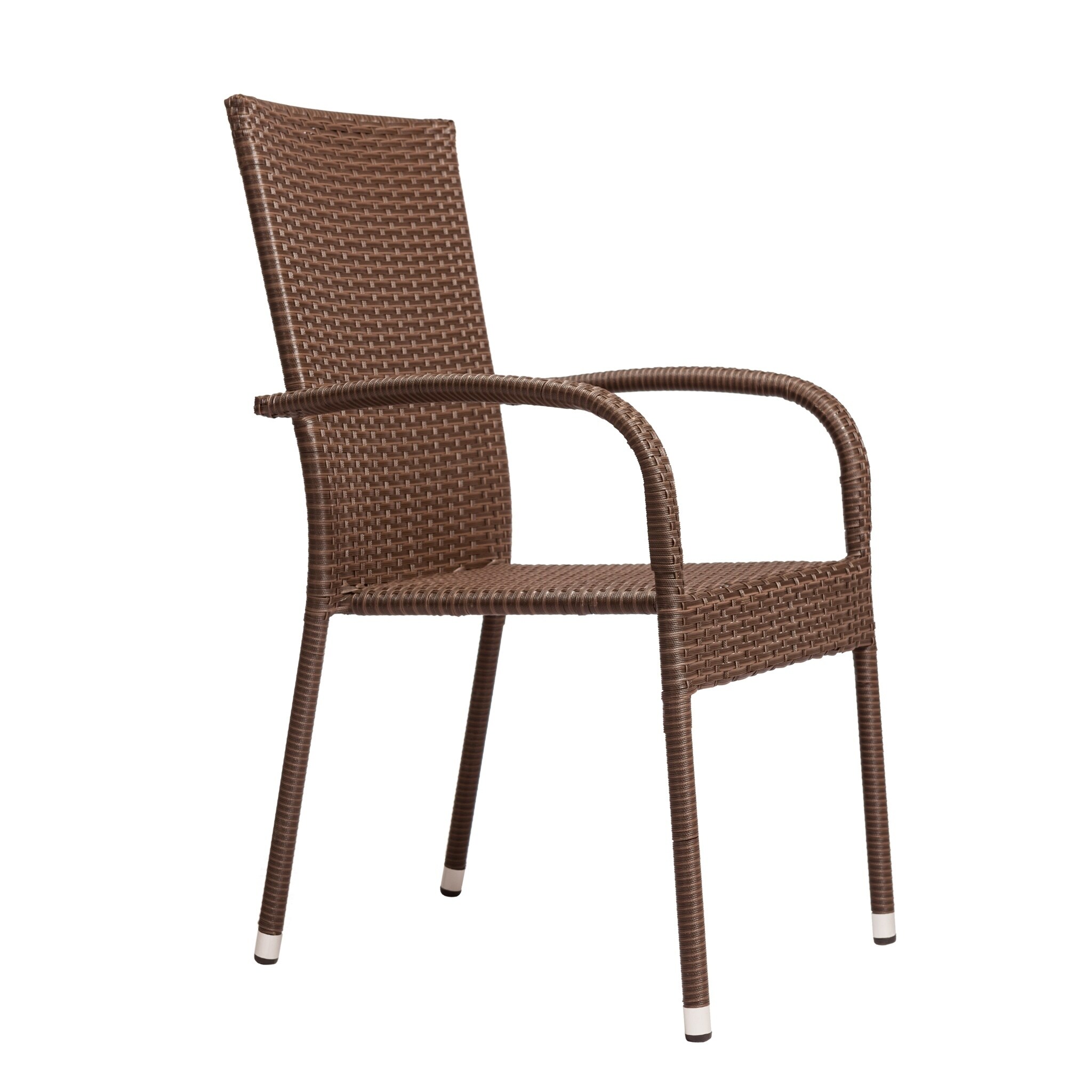 Shop Wetau Stackable Outdoor Wicker Chairs Set Of 4 By Havenside Home Overstock 27791811