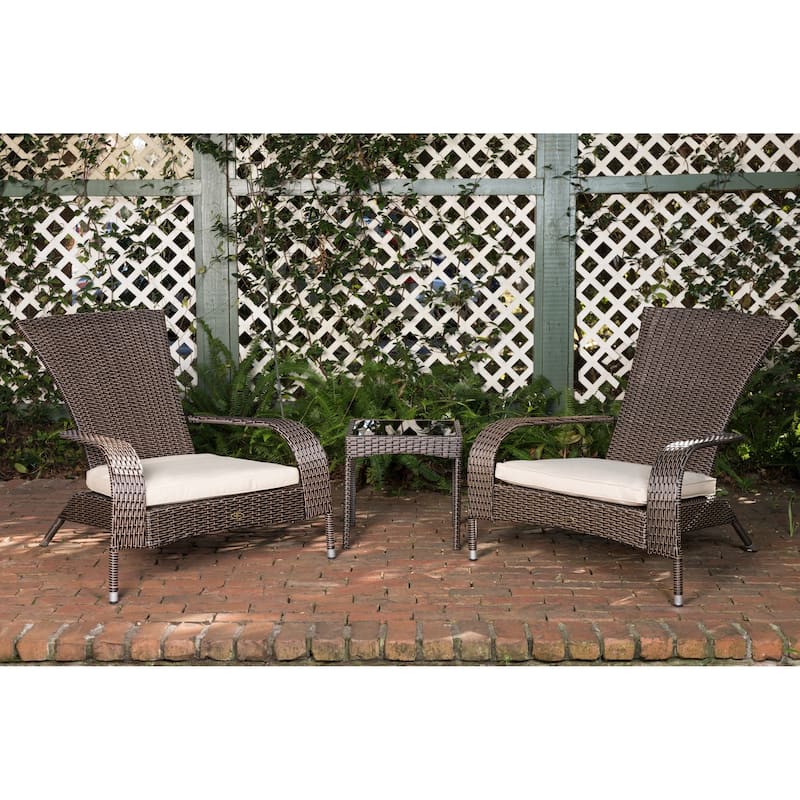 Kimaan Wicker Chat Set by Havenside Home
